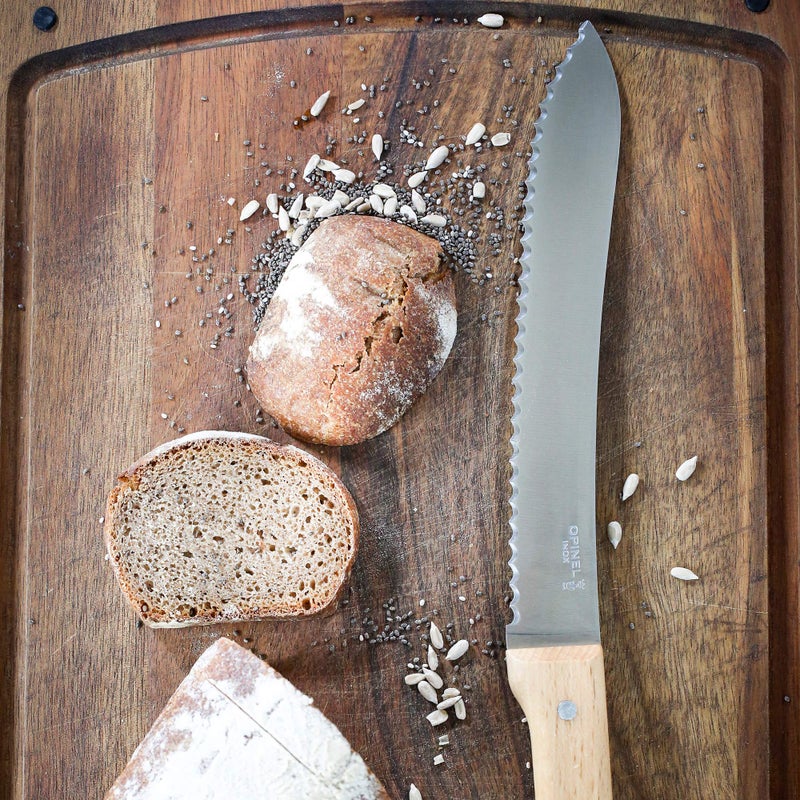 Opinel Parallele Stainless Steel Bread Knife - Image 4